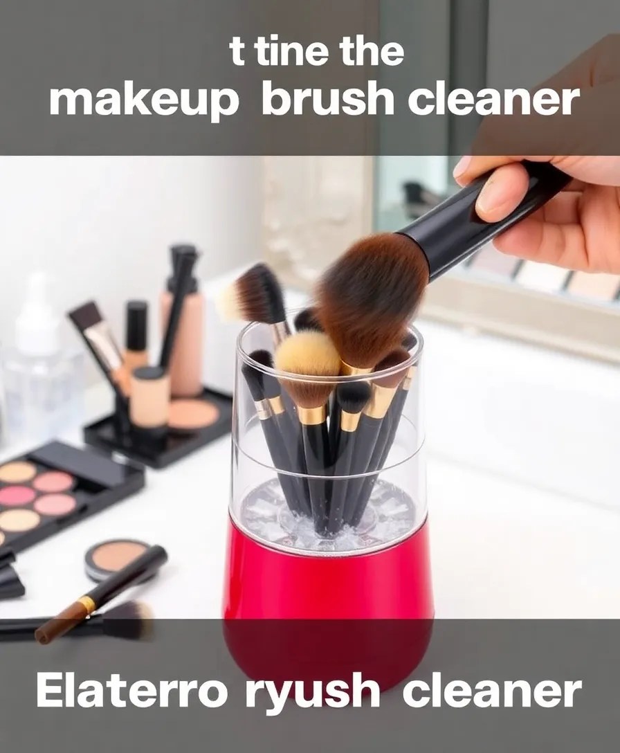 12 Beauty Gadgets You Didn't Know You Needed (But Will Change Your Routine Forever!) - 10. Electric Makeup Brush Cleaner
