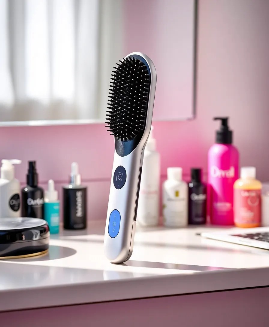 12 Beauty Gadgets You Didn't Know You Needed (But Will Change Your Routine Forever!) - 3. Smart Hairbrush