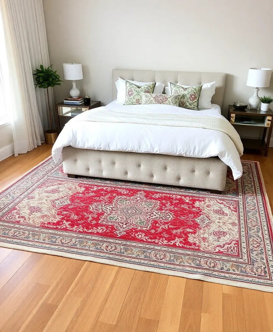 15 Chic Bedroom Transformations Under $100 (Wait Until You See #7!) - 11. Layered Rugs