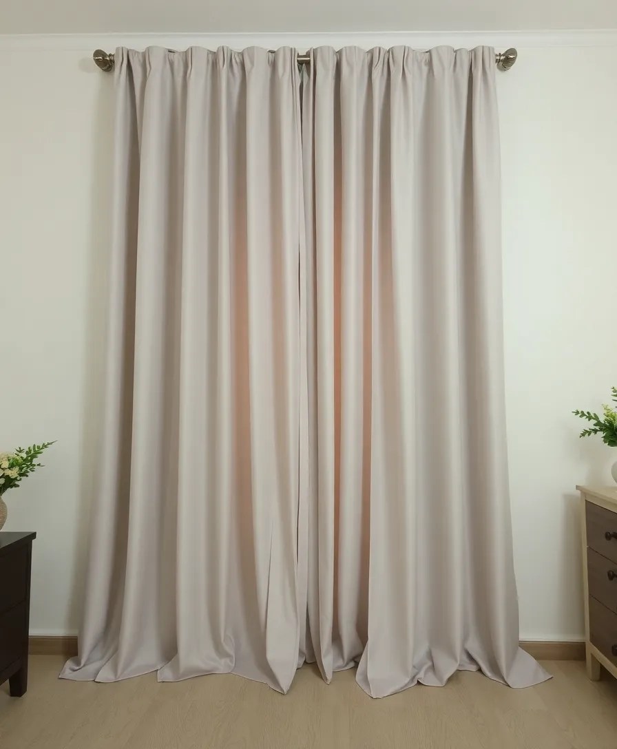 15 Chic Bedroom Transformations Under $100 (Wait Until You See #7!) - 12. Elegant Curtains