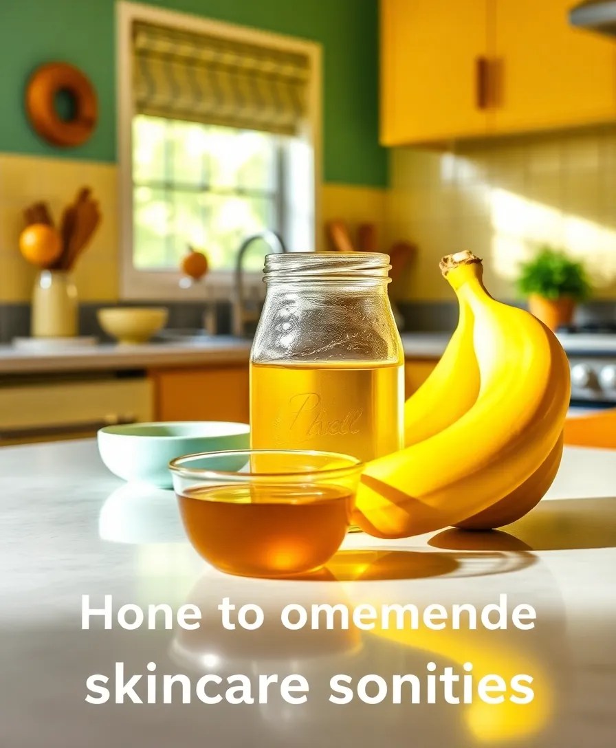 18 DIY Skincare Recipes That Will Revolutionize Your Routine (Natural Ingredients You Can Trust!) - 11. Anti-Aging Banana and Honey Mask