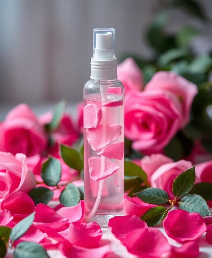 18 DIY Skincare Recipes That Will Revolutionize Your Routine (Natural Ingredients You Can Trust!) - 13. Hydrating Rose Petal Face Mist