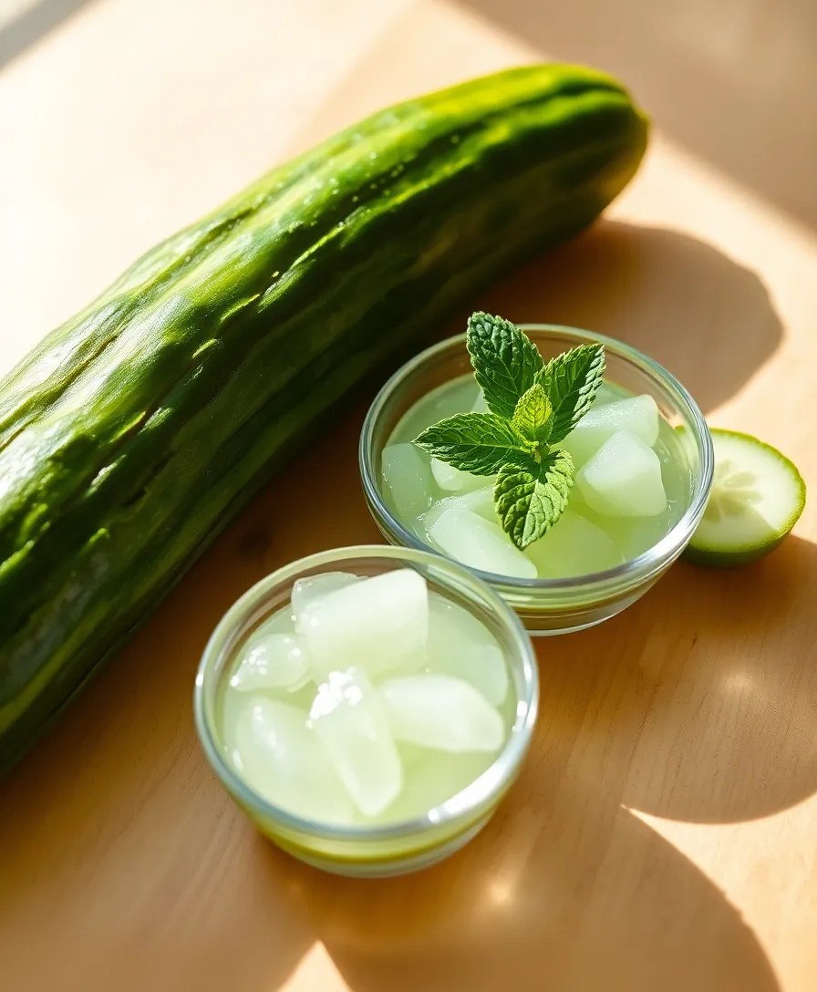18 DIY Skincare Recipes That Will Revolutionize Your Routine (Natural Ingredients You Can Trust!) - 4. Hydrating Cucumber Gel