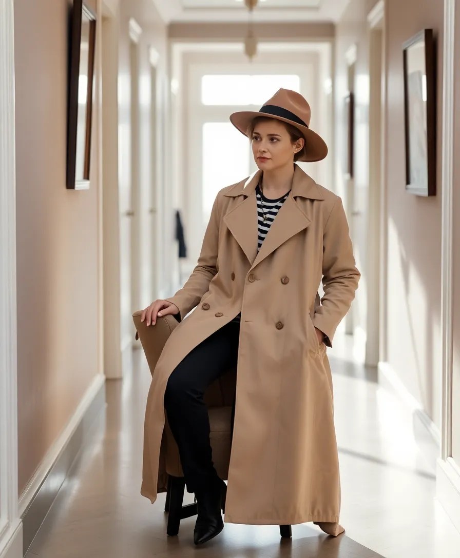 22 Capsule Wardrobe Essentials That'll Simplify Your Life (You’ll Be Shocked by #11!) - 10. Timeless Trench Coat