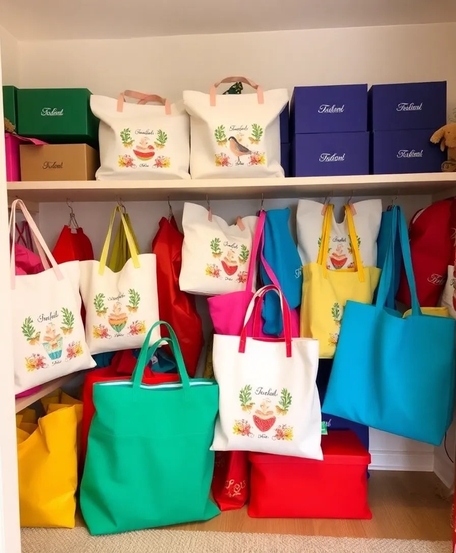 22 DIY Organization Hacks That Will Declutter Your Home (You’ll Be Shocked by #10!) - 13. Use Totes for Seasonal Storage