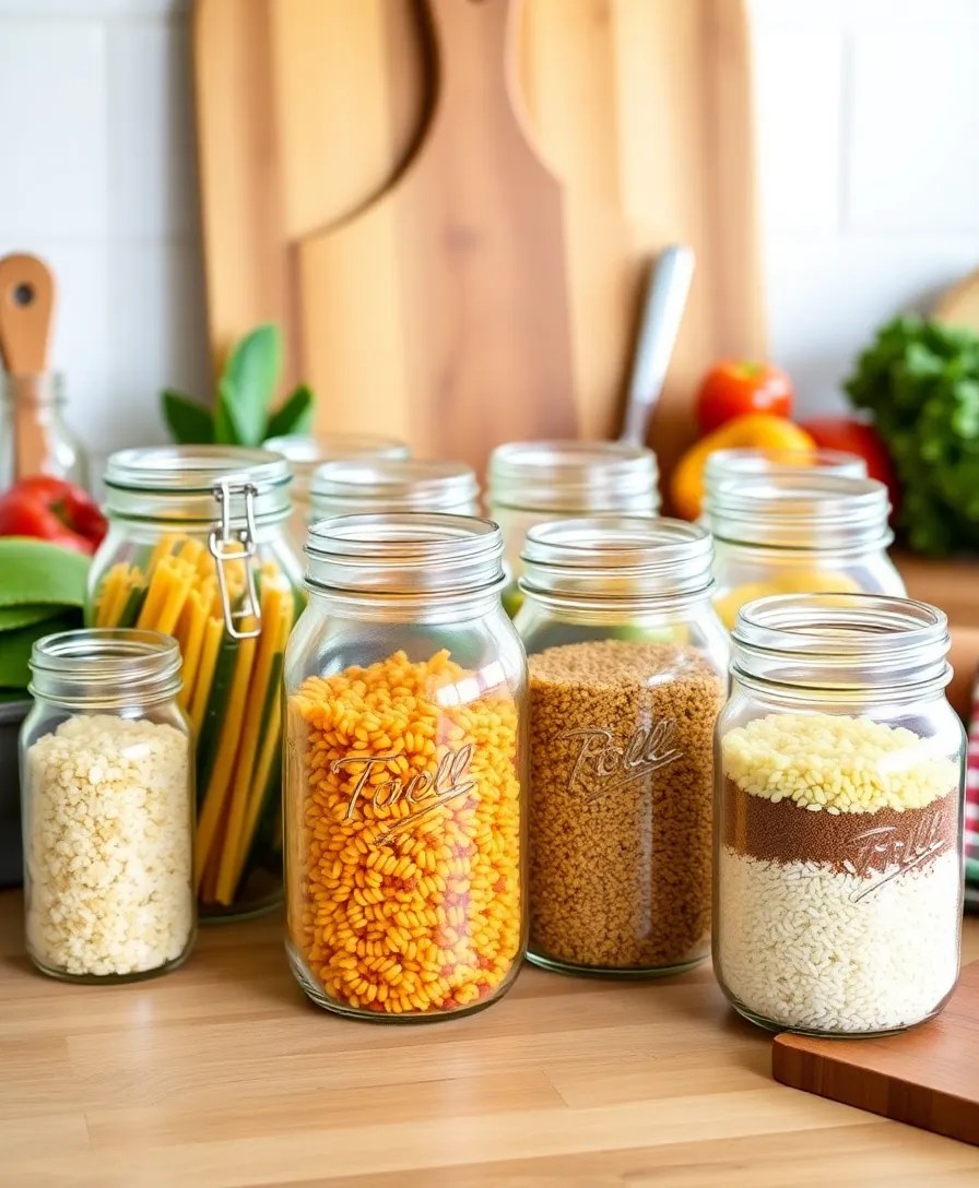 22 DIY Organization Hacks That Will Declutter Your Home (You’ll Be Shocked by #10!) - 7. Repurpose Mason Jars